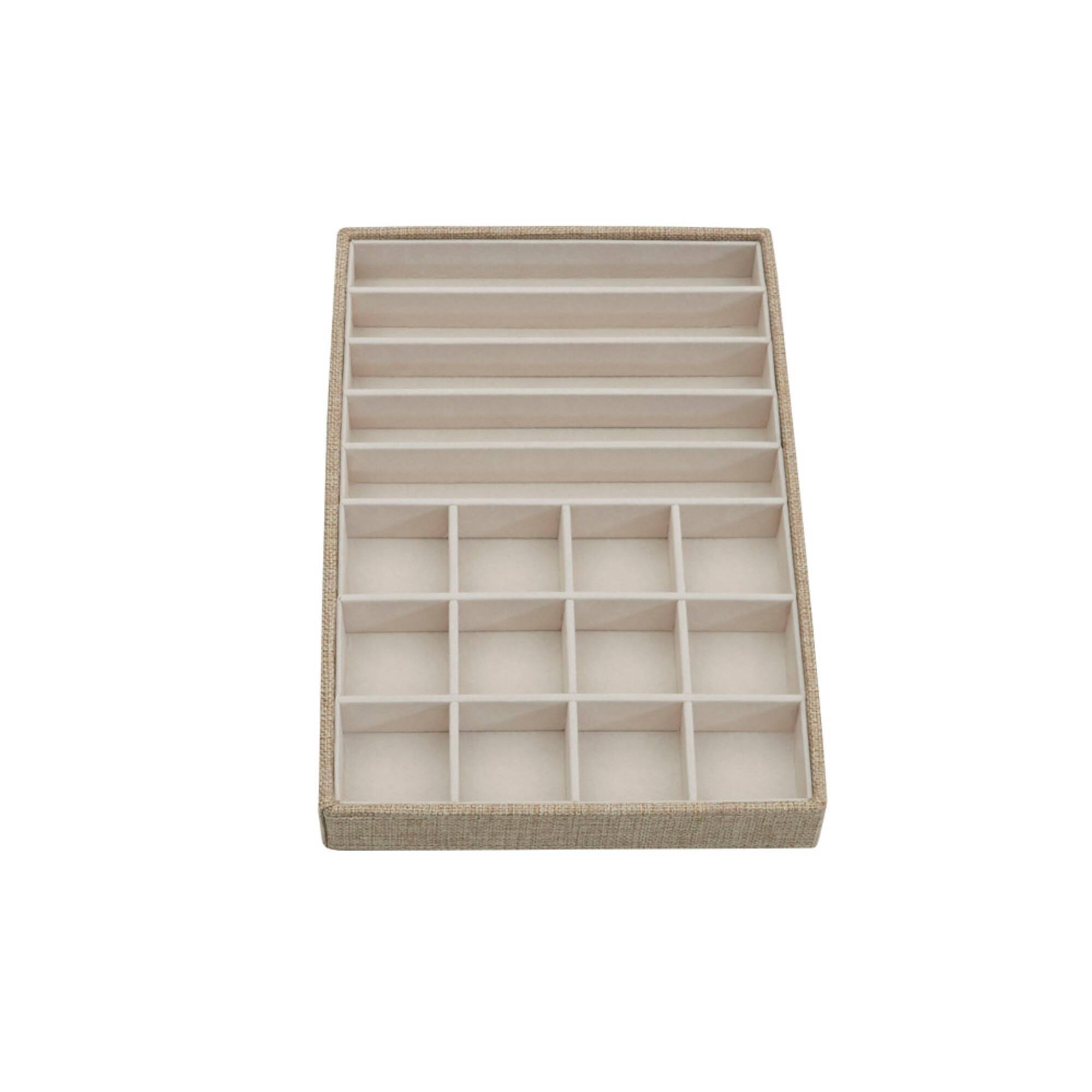 Household Essentials Stackable Jewelry Tray Set